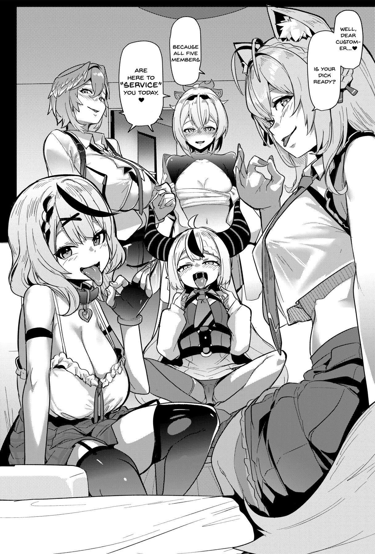 Hentai Manga Comic-Osucollab X-Read-47